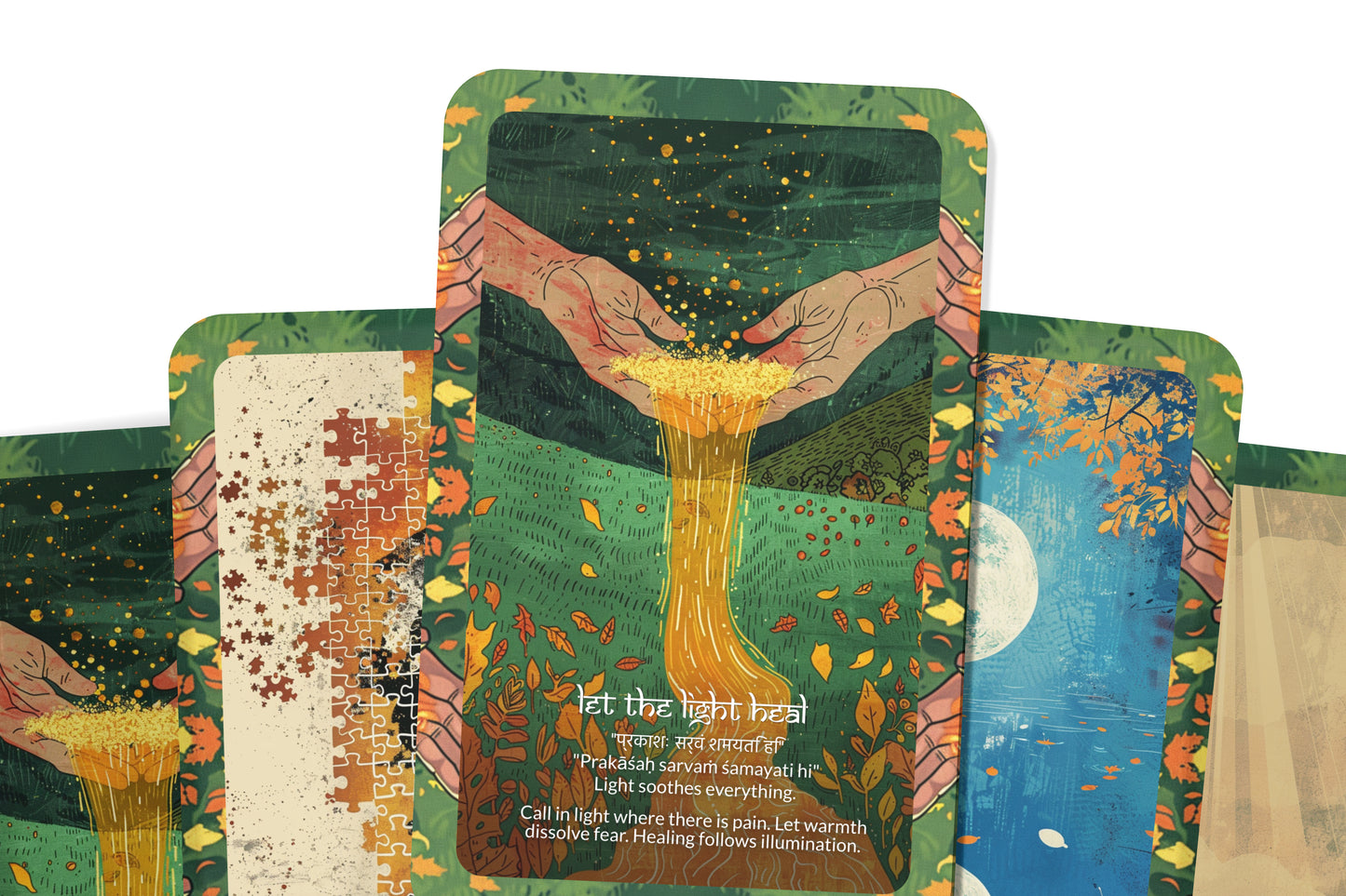 Healing Mantra – A Restoration Oracle Deck – 22 Oracle Cards – Returning to Wholeness