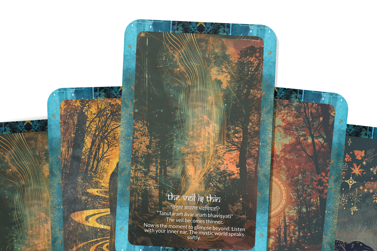 Mystic Mantra – A Spirit Whisper Oracle Deck – 22 Oracle Cards – Deep Wisdom from Beyond the Veil