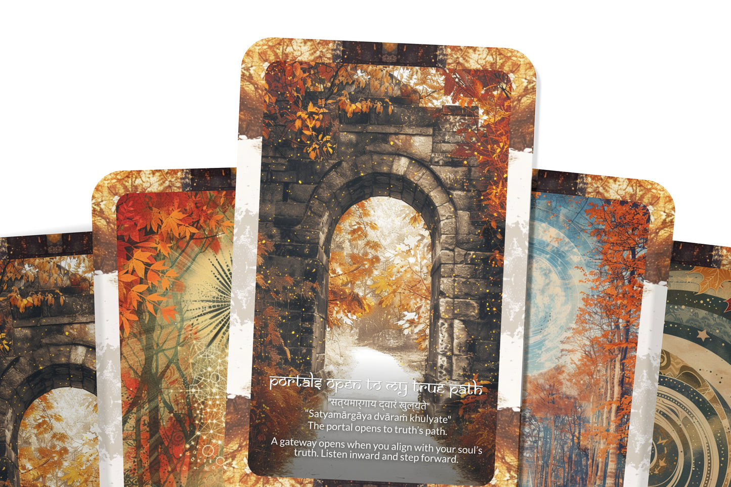 Portal Mantra – A Gateway Oracle Deck – 22 Oracle Cards – Enter the Realms of Possibility