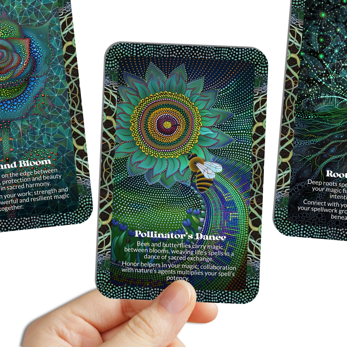 Soil & Spell – A Botanical Energy Work Oracle Deck – 22 Oracle Cards – Grow Magick from the Ground Up