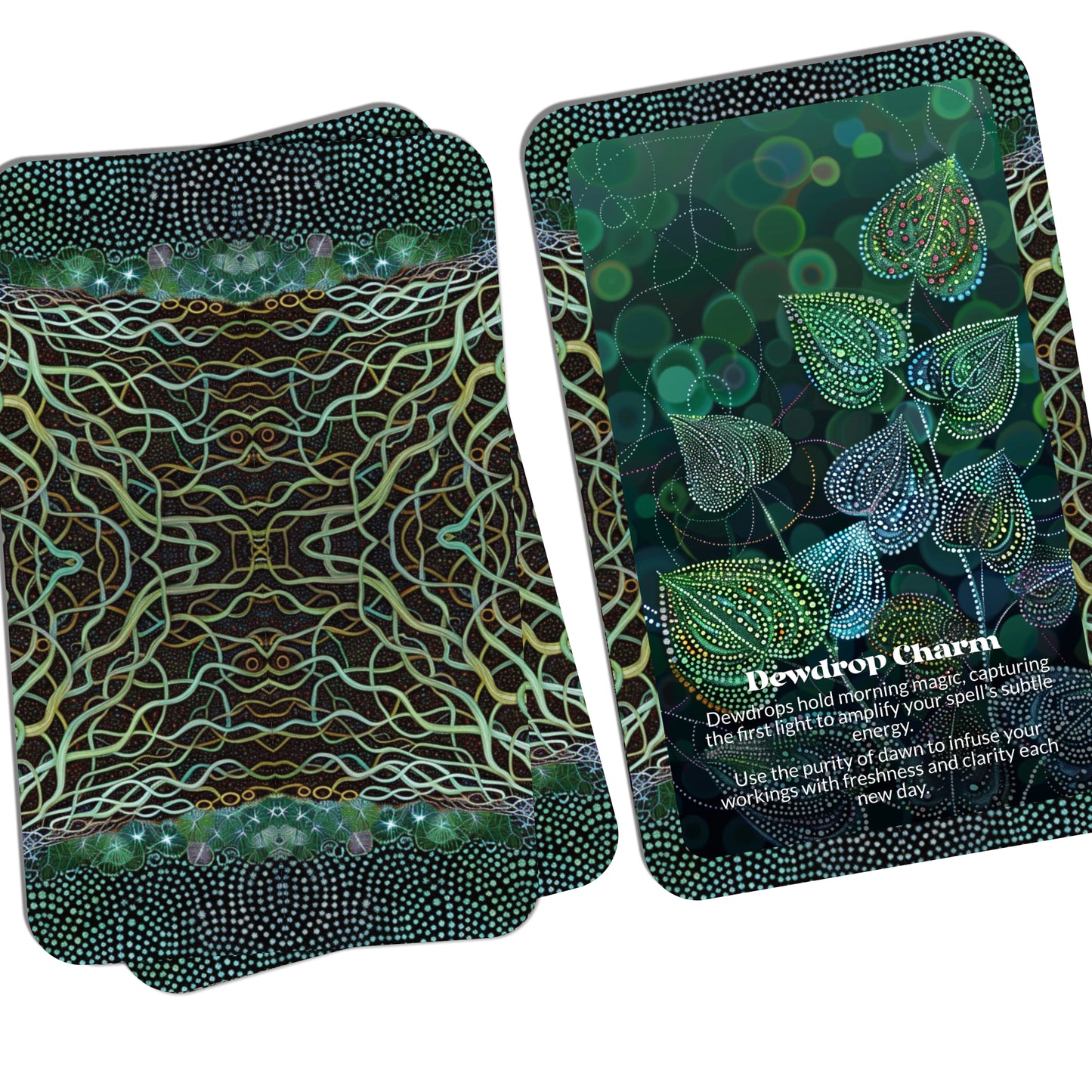 Soil & Spell – A Botanical Energy Work Oracle Deck – 22 Oracle Cards – Grow Magick from the Ground Up