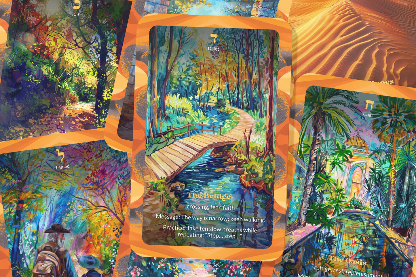 The Soul Journeys Deck – Travel Through Hidden Realms – 22 Oracle Cards – A Mystical Path