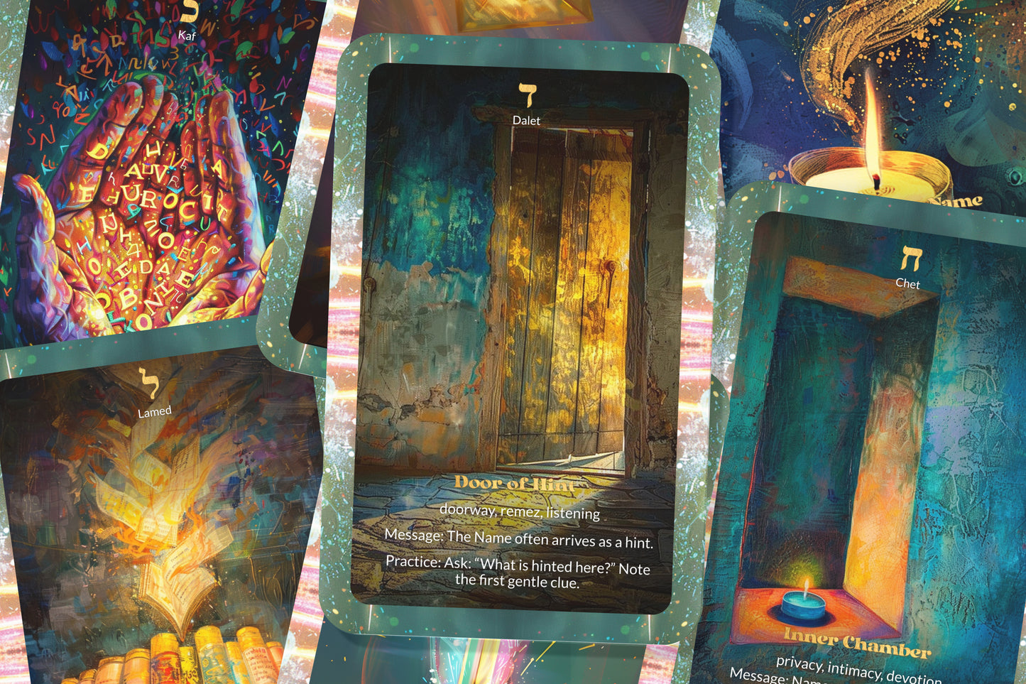 The Hidden Names Deck – 22 Oracle Cards – Keys to Sacred Mysteries