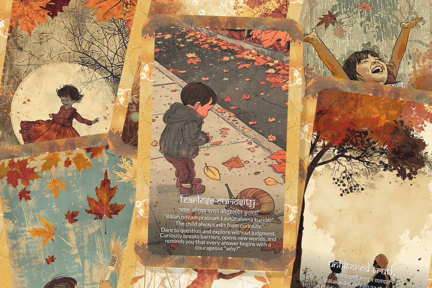 Child Mantra – A Divine Feminine Oracle Deck – 22 Oracle Cards – Embracing Innocence and Wonder