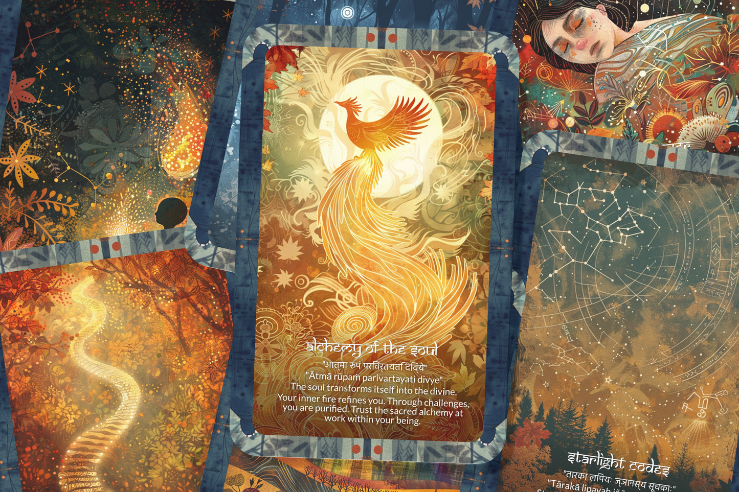 Mystica Mantra – A Divine Feminine Oracle Deck – 22 Oracle Cards – Embodying Sacred Magic