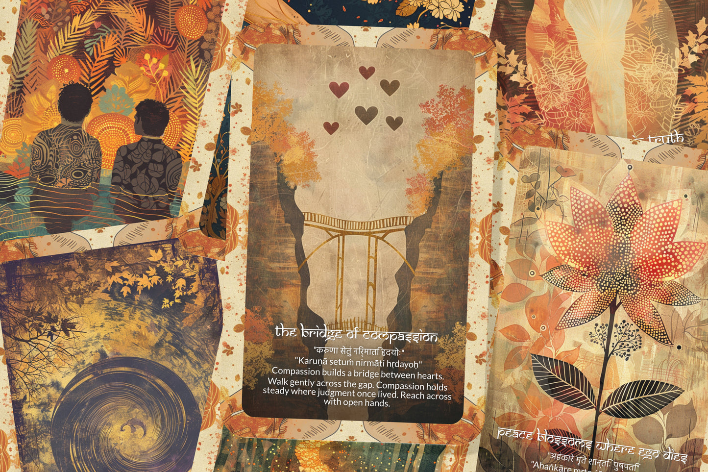 Reconciliation Mantra – A Heart Mending Oracle Deck – 22 Oracle Cards – Healing Through Forgiveness