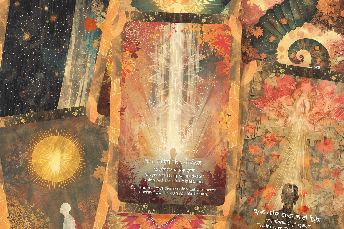 Ascension Mantra – A Divine Rising Oracle Deck – 22 Oracle Cards – Pathways to the Higher Self