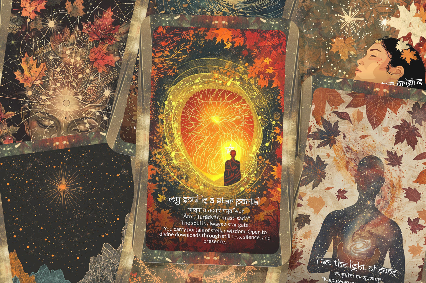 Star Mantra – A Celestial Oracle Deck – 22 Oracle Cards – Light Codes from the Cosmos