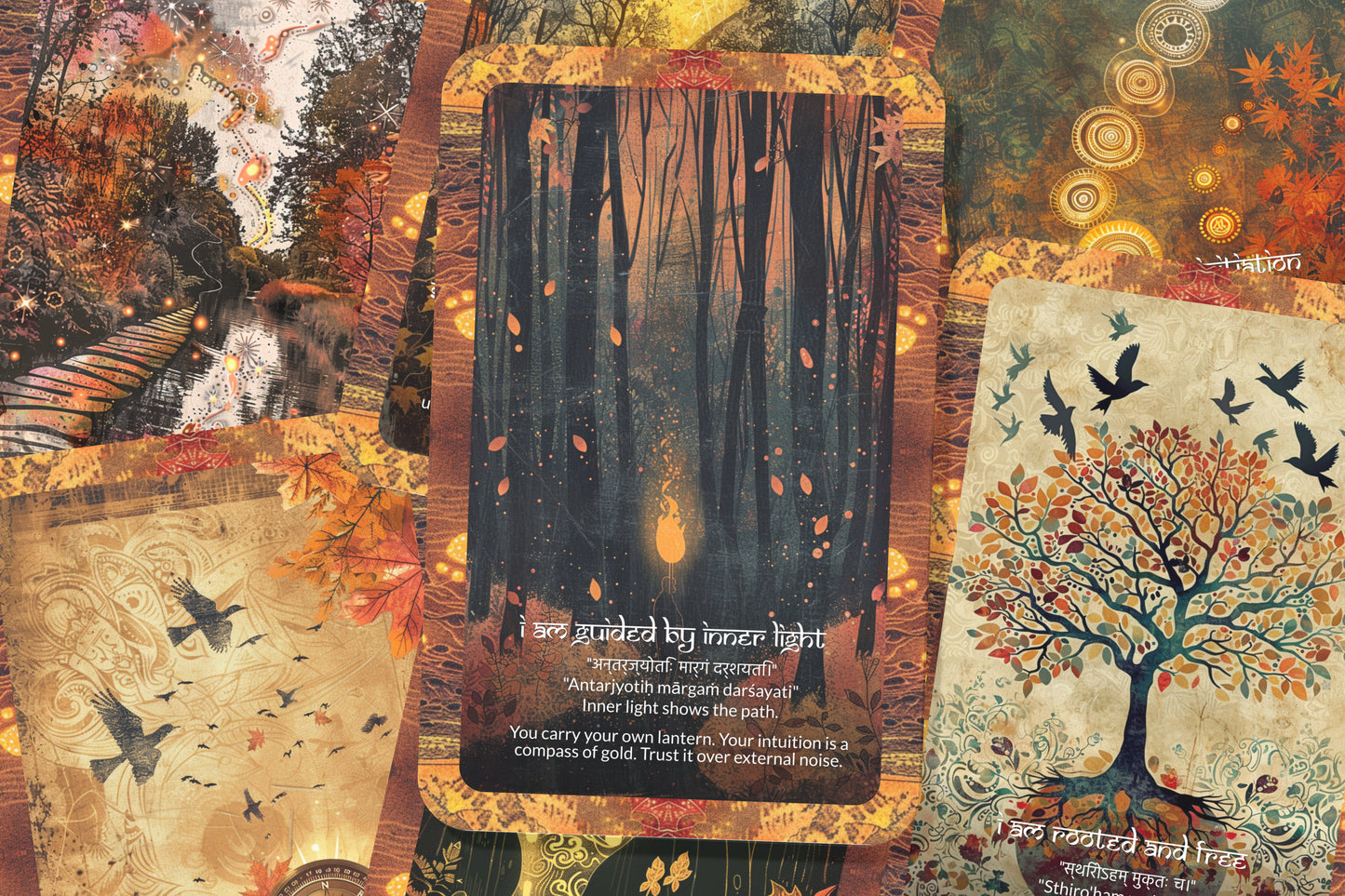 Path Mantra – A Life Journey Oracle Deck – 22 Oracle Cards – Walking the Soul’s Road