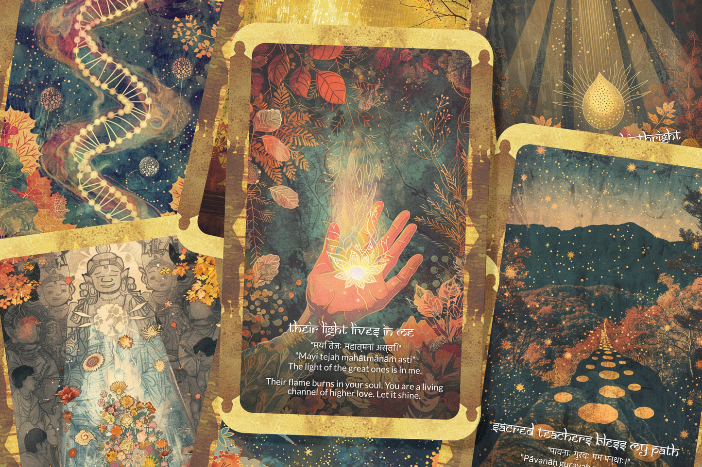 Ascended Masters Mantra – A Higher Realms Oracle Deck – 22 Oracle Cards – Guidance from Enlightened Beings