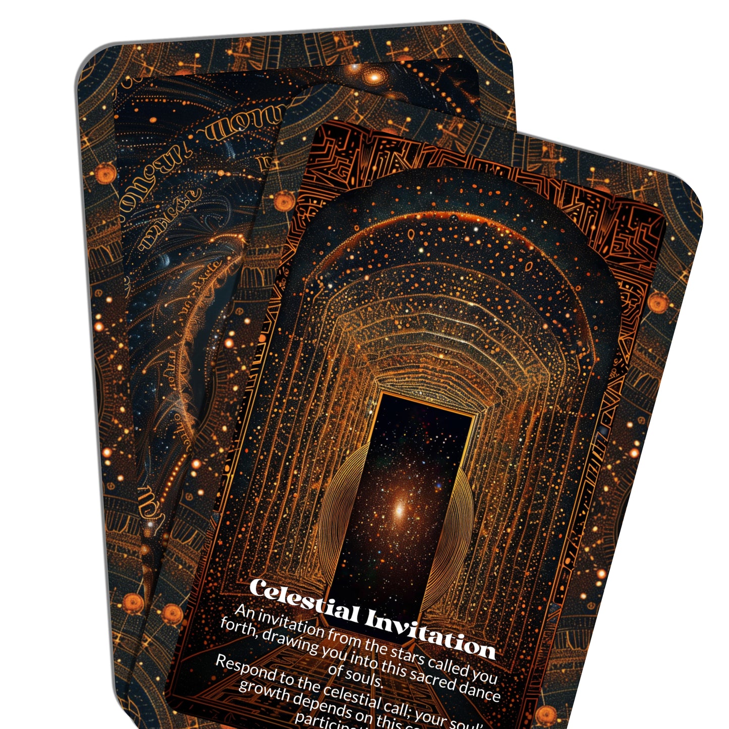 Starlit Agreements – A Soul Contract Oracle Deck – 22 Oracle Cards – What Was Promised in the Light