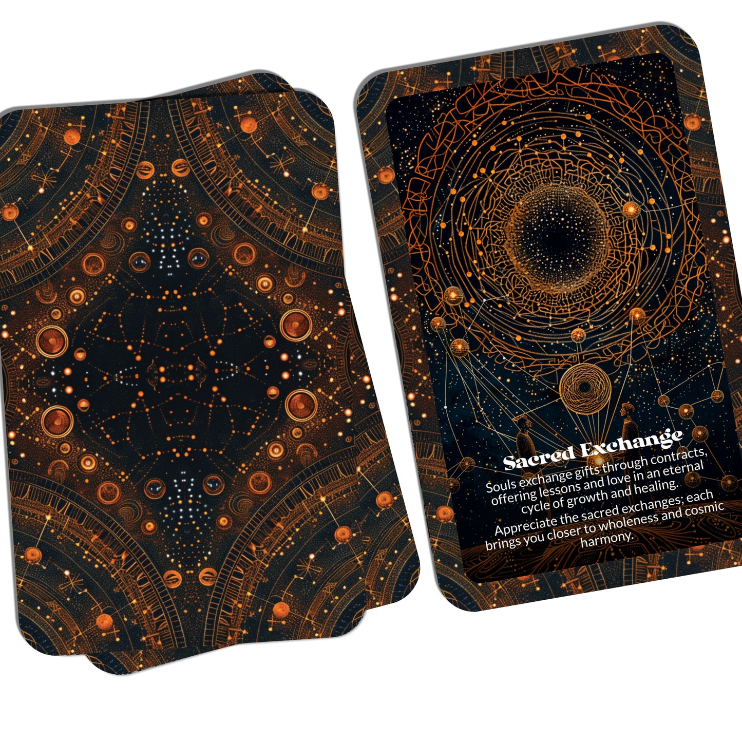 Starlit Agreements – A Soul Contract Oracle Deck – 22 Oracle Cards – What Was Promised in the Light
