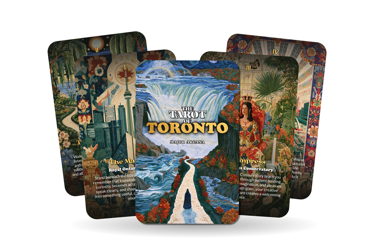 The Tarot of Toronto – A Canadian Multicultural Tarot Deck – 22 Tarot Cards – Urban Diversity and Lakeside Spirit