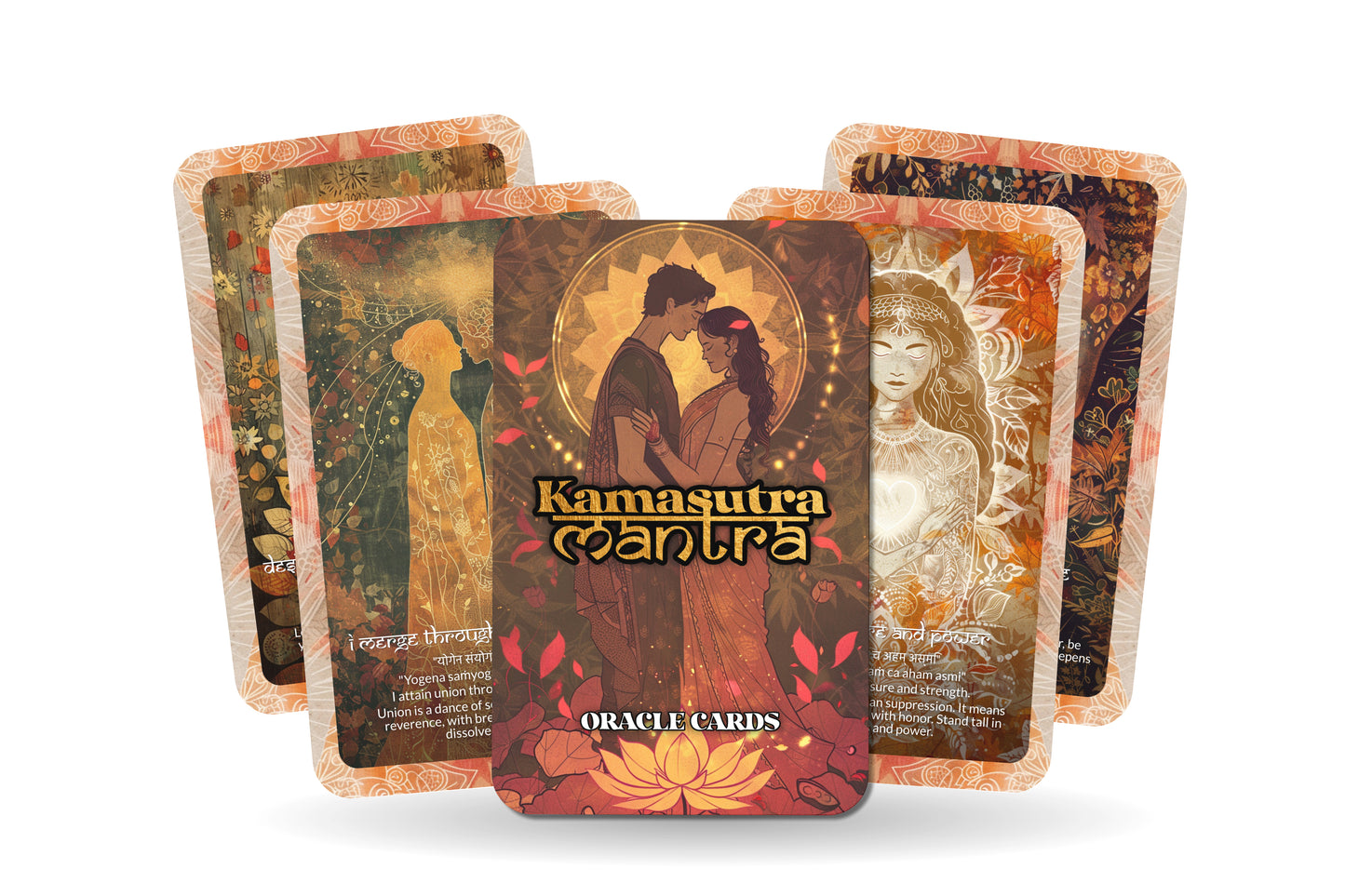 Kamasutra Mantra – A Sacred Pleasure Oracle Deck – 22 Oracle Cards – The Art of Divine Union