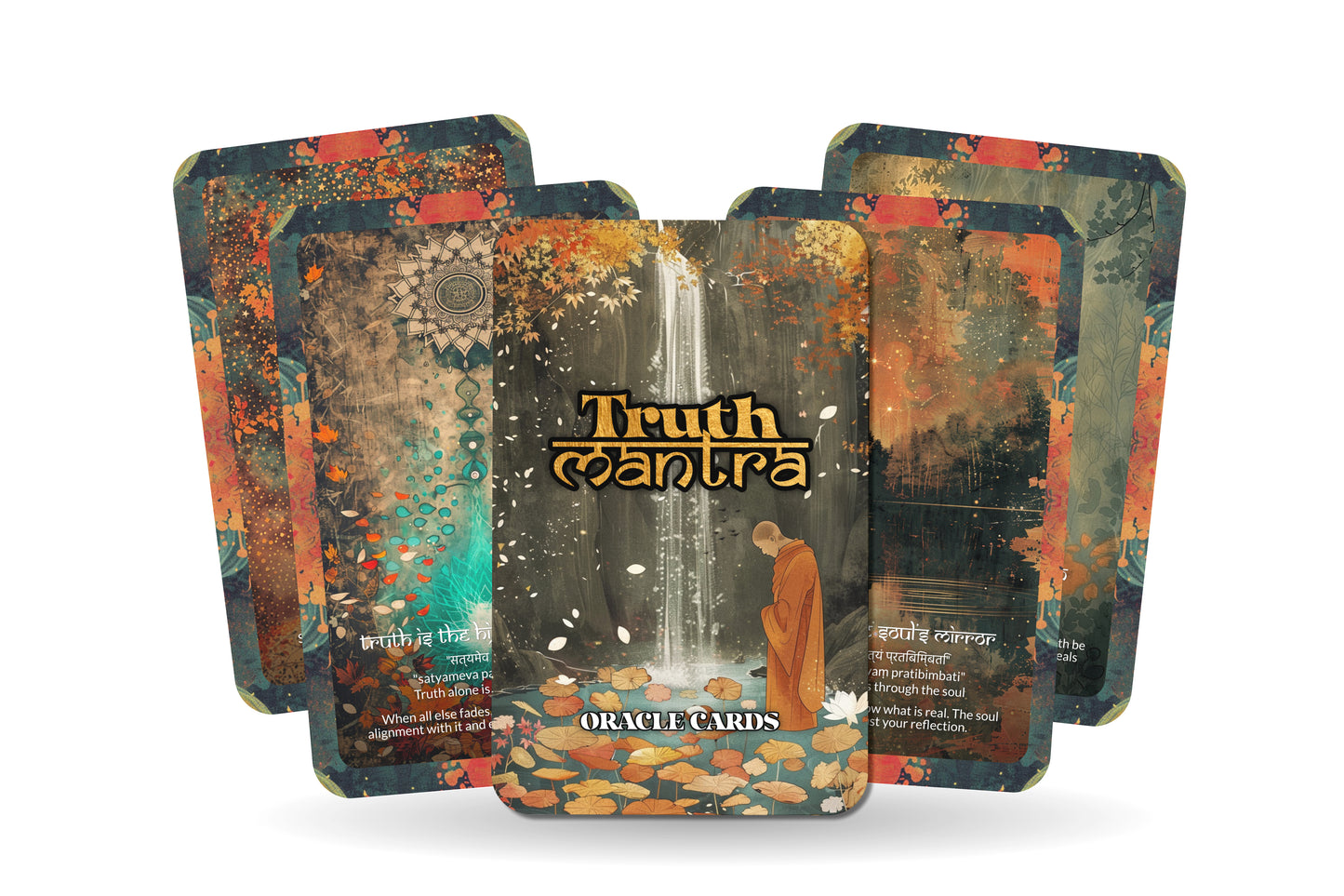 Truth Mantra – A Soul Integrity Oracle Deck – 22 Oracle Cards – Speak, Live, and Be Your Truth
