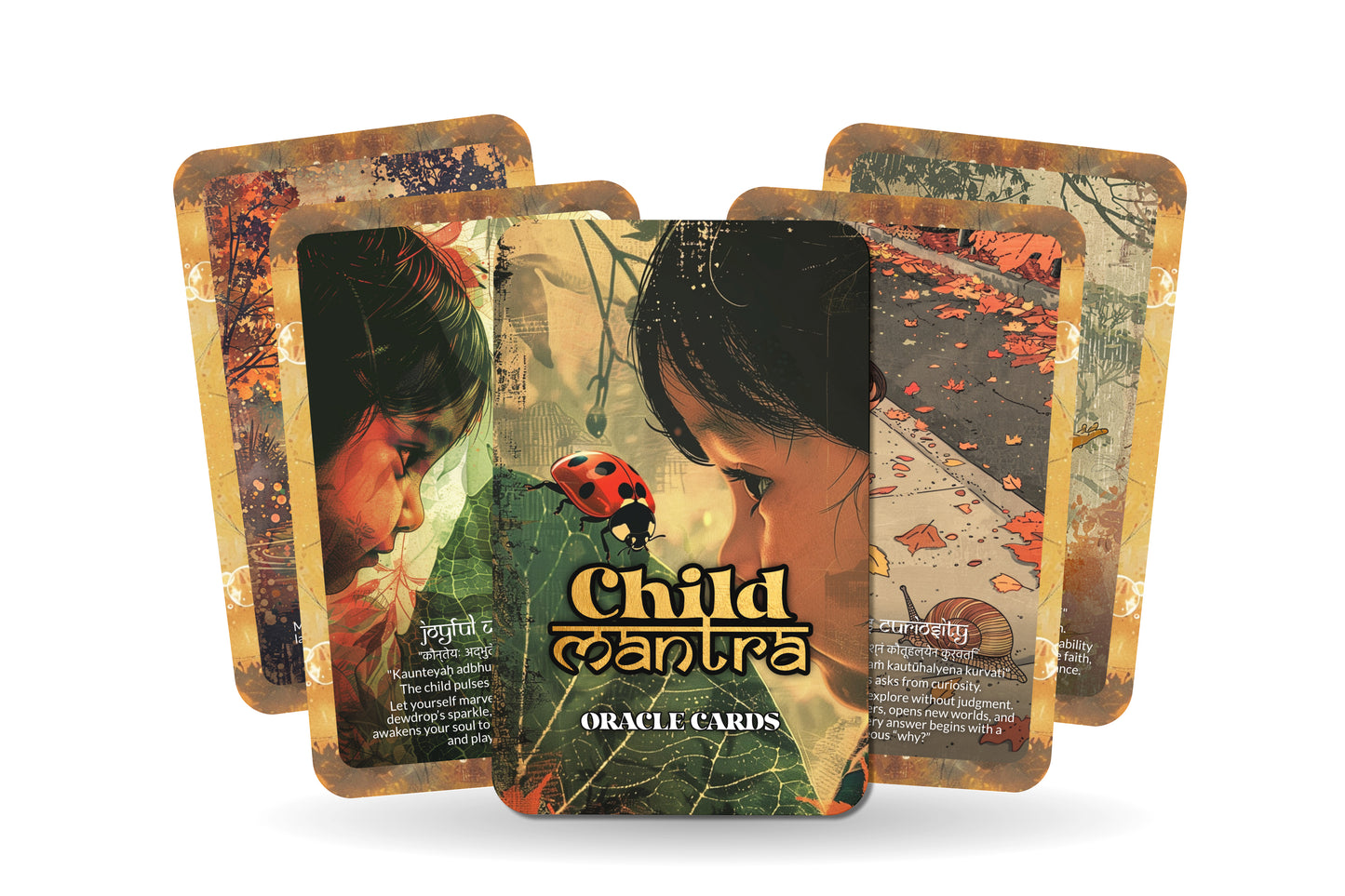 Child Mantra – A Divine Feminine Oracle Deck – 22 Oracle Cards – Embracing Innocence and Wonder