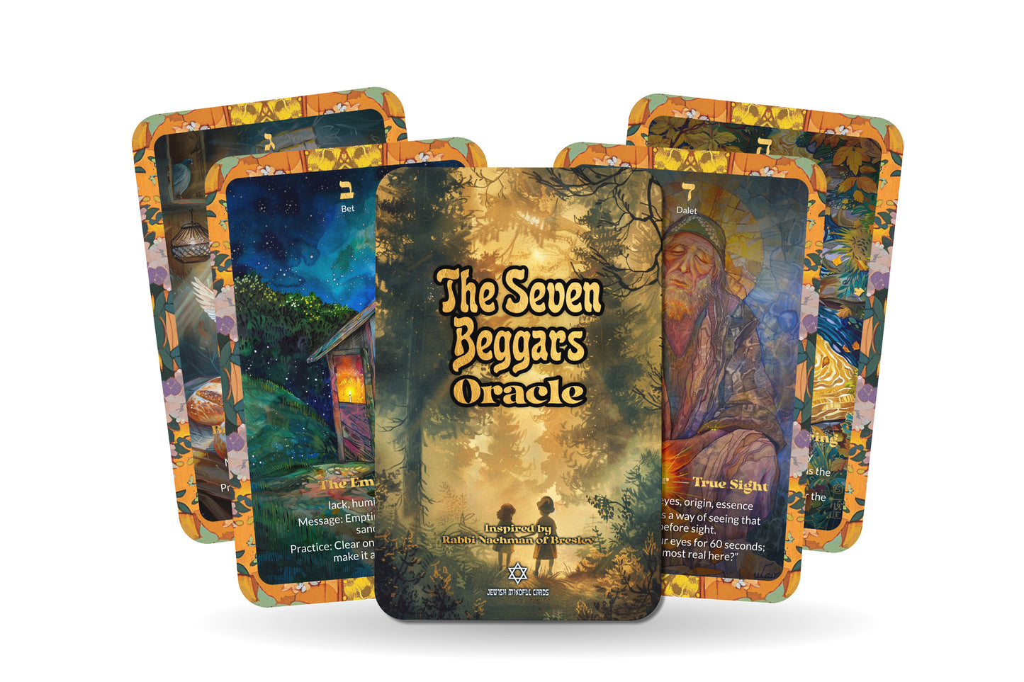 The Seven Beggars Oracle – 22 Oracle Cards – Gifts of the Seven Saints
