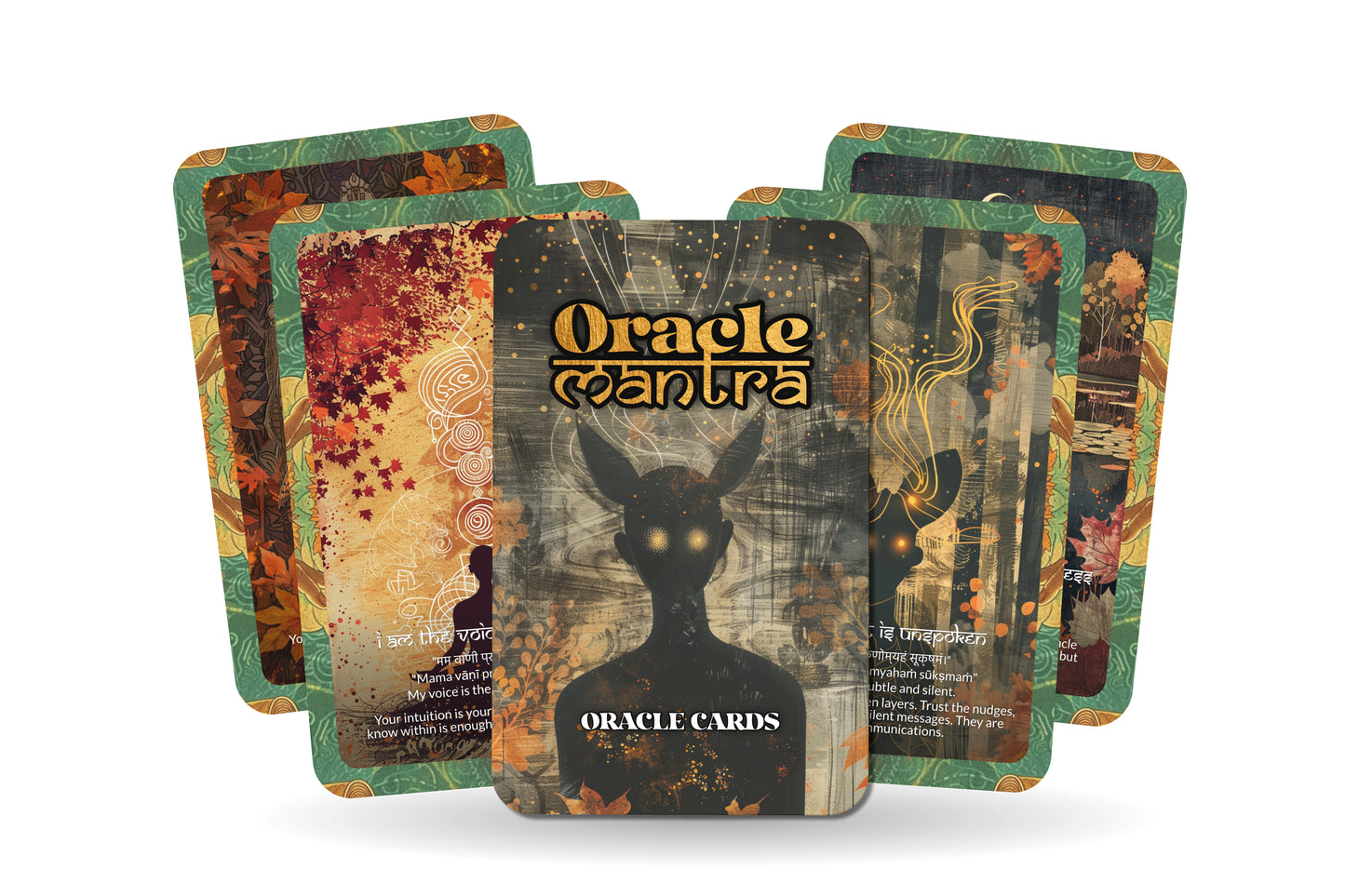 Oracle Mantra – A Divine Message Oracle Deck – 22 Oracle Cards – Channeling Sacred Truths