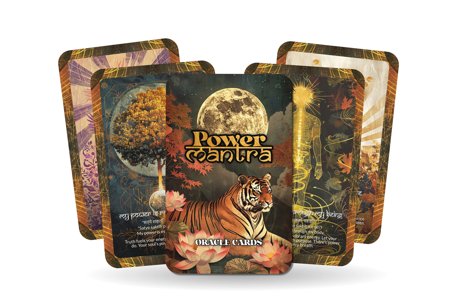 Power Mantra – An Inner Strength Oracle Deck – 22 Oracle Cards – Claiming Your Sacred Authority