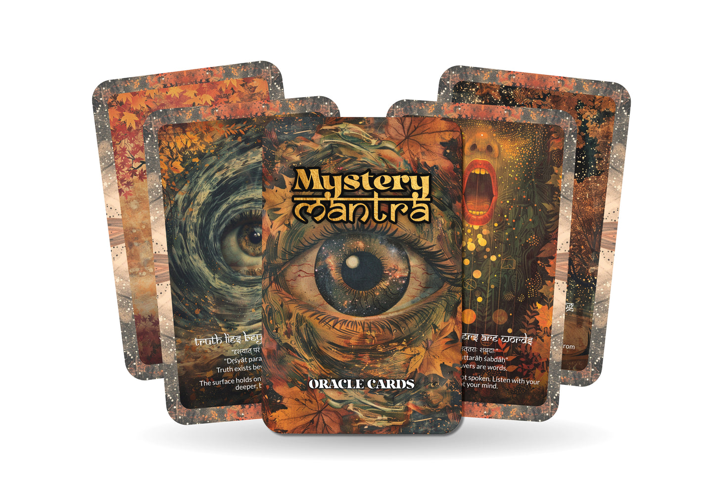 Mystery Mantra – A Hidden Realms Oracle Deck – 22 Oracle Cards – Trusting the Unknown Path