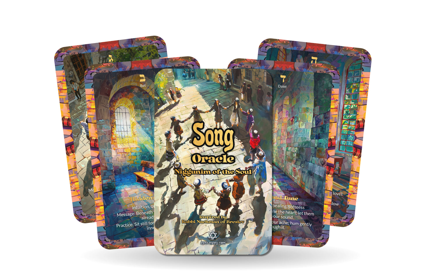 Song Oracle – Niggunim of the Soul – 22 Oracle Cards – Tune Into Sacred Melodies