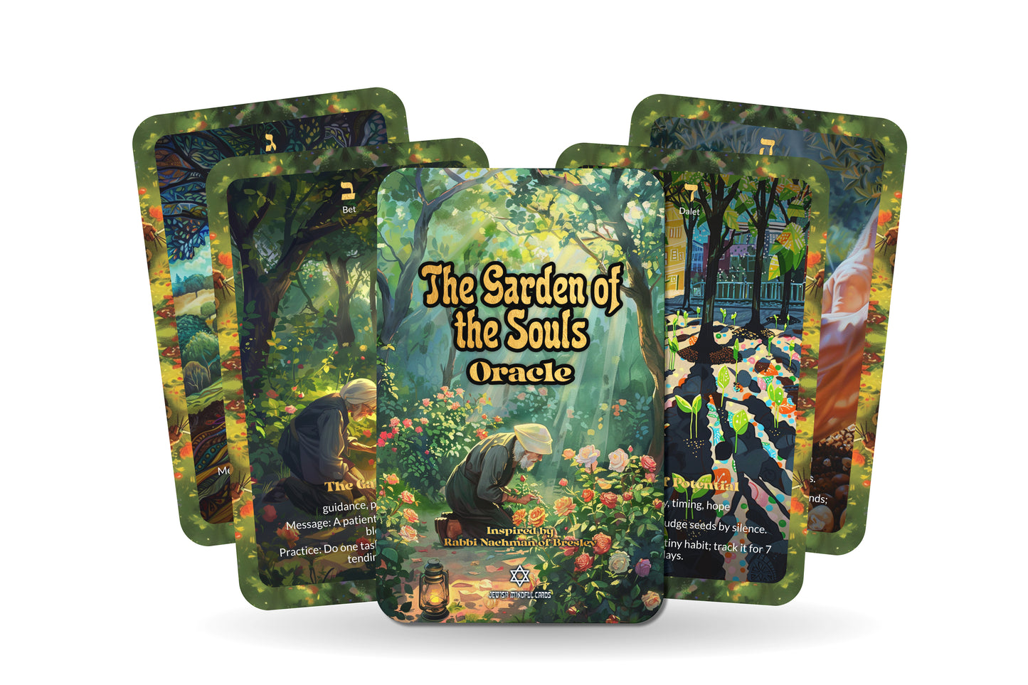 The Garden of the Souls Oracle – 22 Oracle Cards – Walk Among Living Teachings