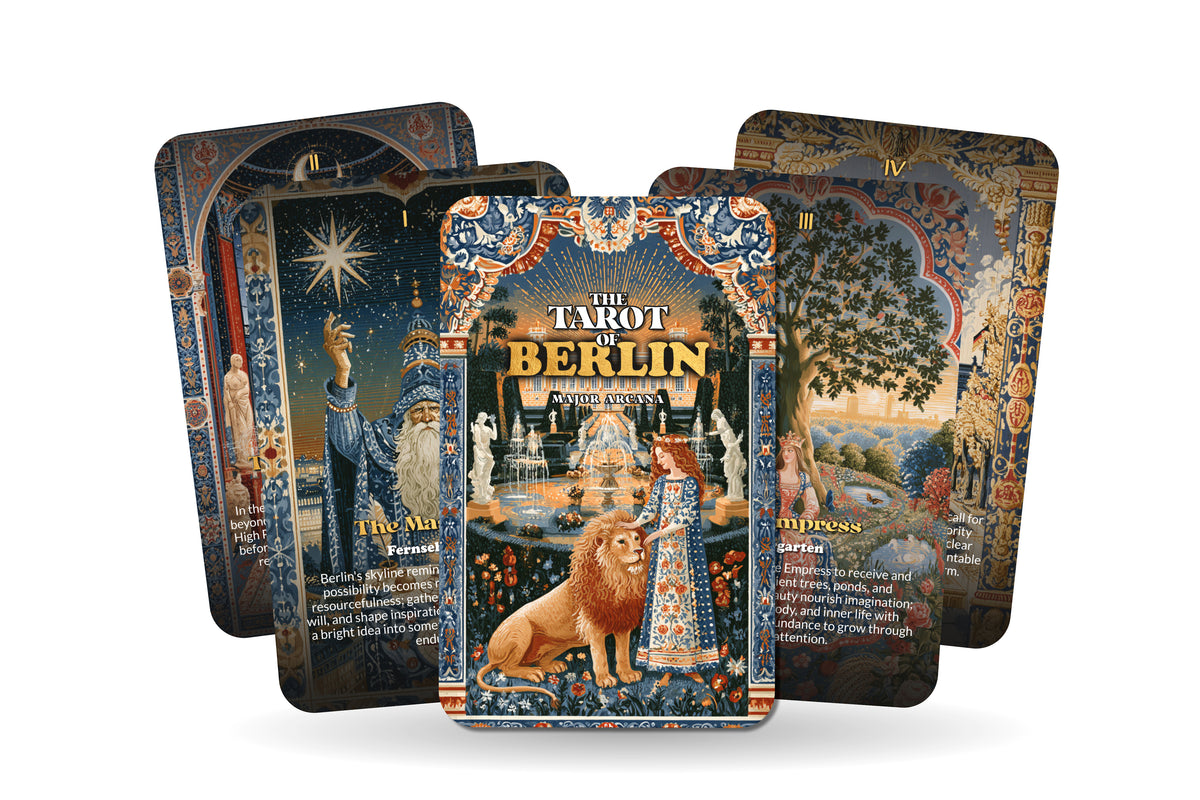 The Tarot of Berlin – A Modern History Tarot Deck – 22 Tarot Cards – Transformation Through Germany’s Cultural Heart