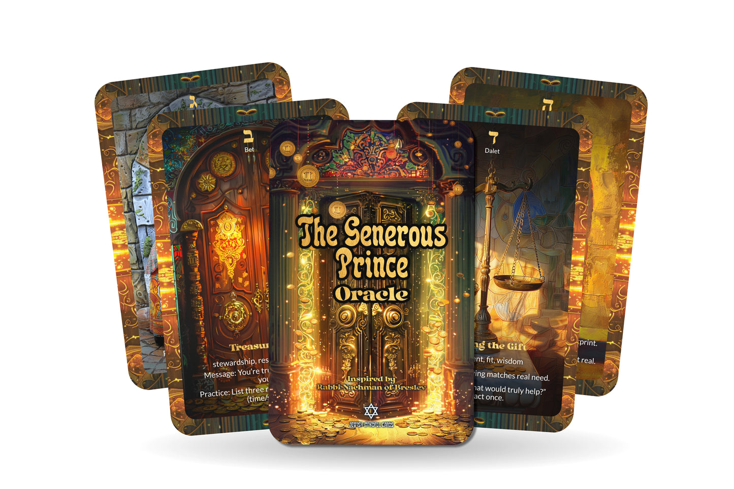 The Generous Prince Oracle – 22 Oracle Cards – Nobility Through Giving