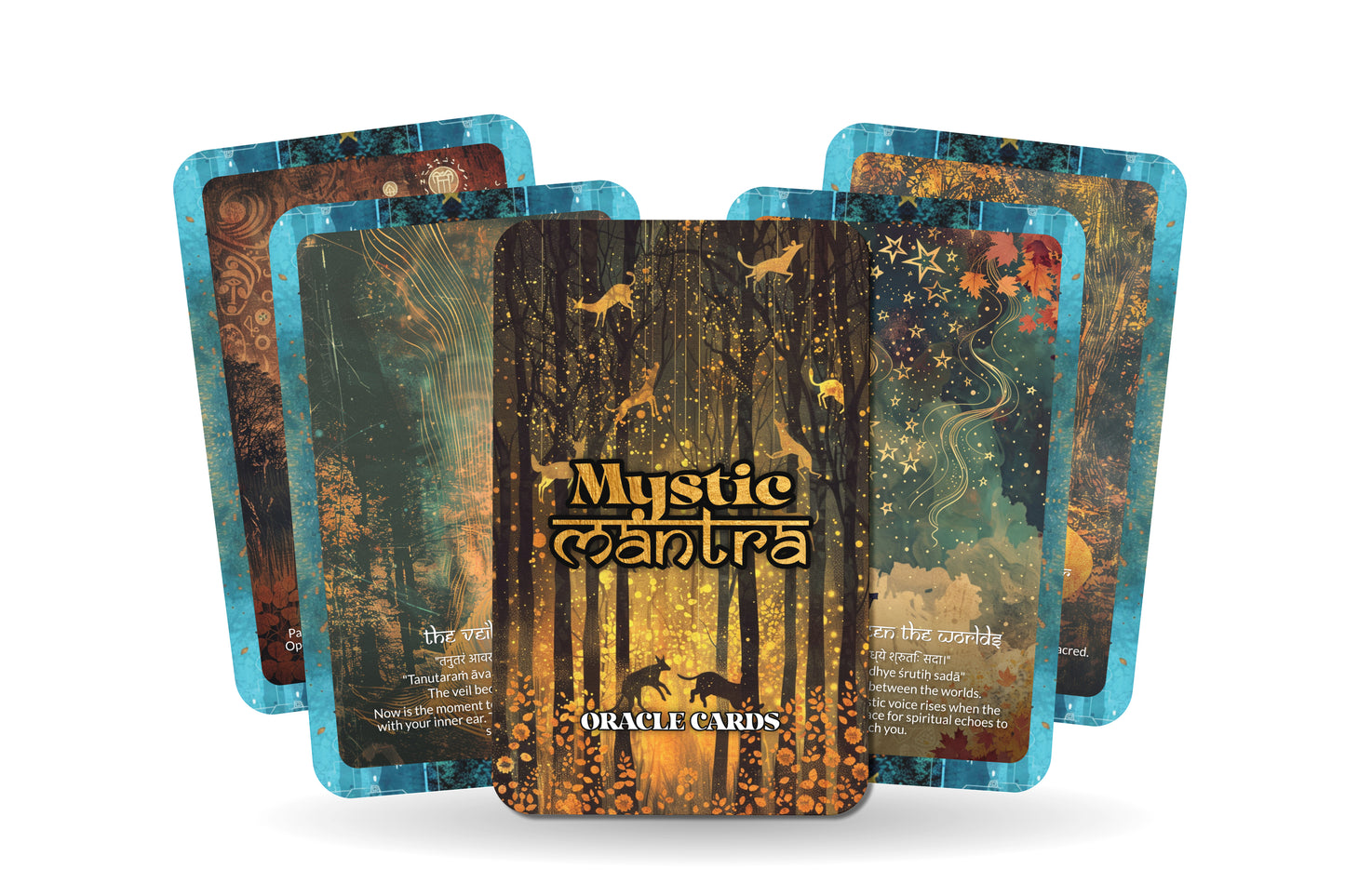 Mystic Mantra – A Spirit Whisper Oracle Deck – 22 Oracle Cards – Deep Wisdom from Beyond the Veil