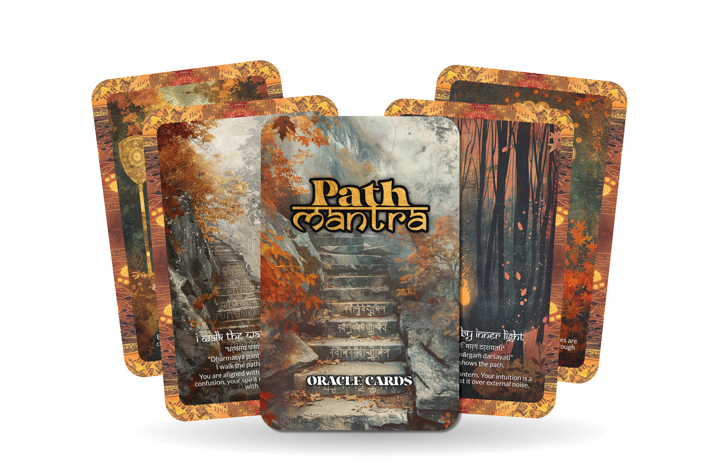 Path Mantra – A Life Journey Oracle Deck – 22 Oracle Cards – Walking the Soul’s Road
