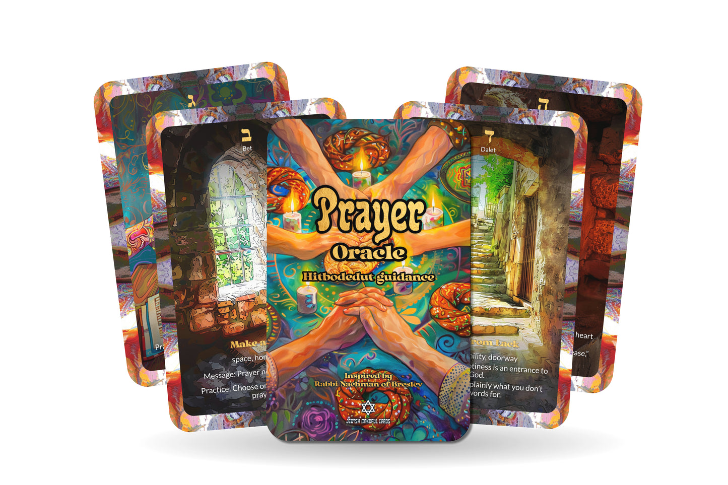 Prayer Oracle – Hitbodedut Guidance – 22 Oracle Cards – Speak to God From the Heart