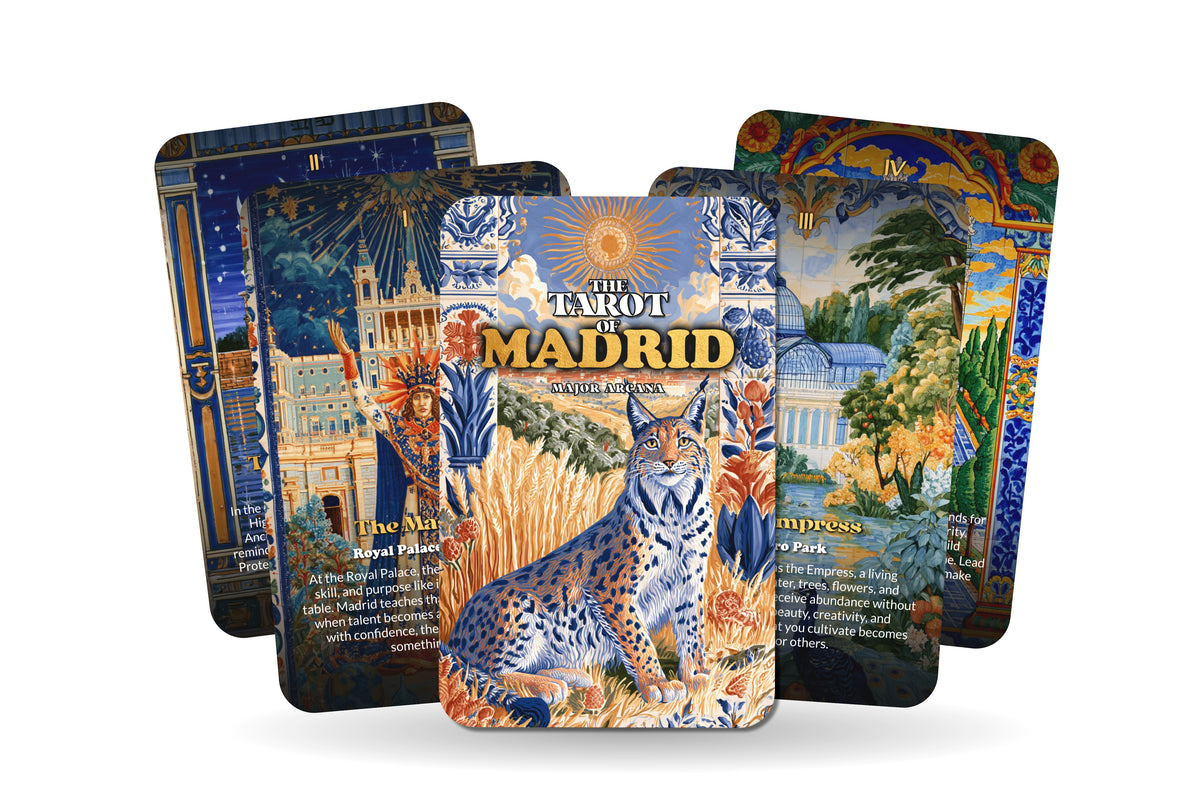 The Tarot of Madrid – A Spanish Spirit Tarot Deck – 22 Tarot Cards – Royal Heritage, Art, and Passion