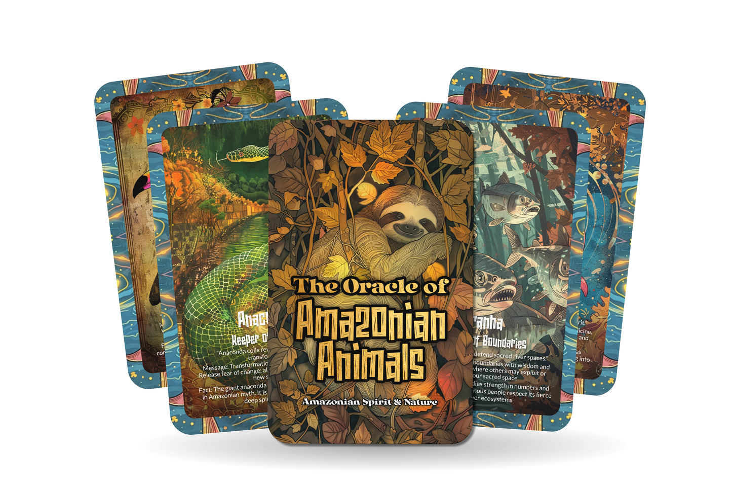 The Oracle of Amazonian Animals – A Spirit Allies Oracle Deck – 22 Oracle Cards – Totems of the Jungle