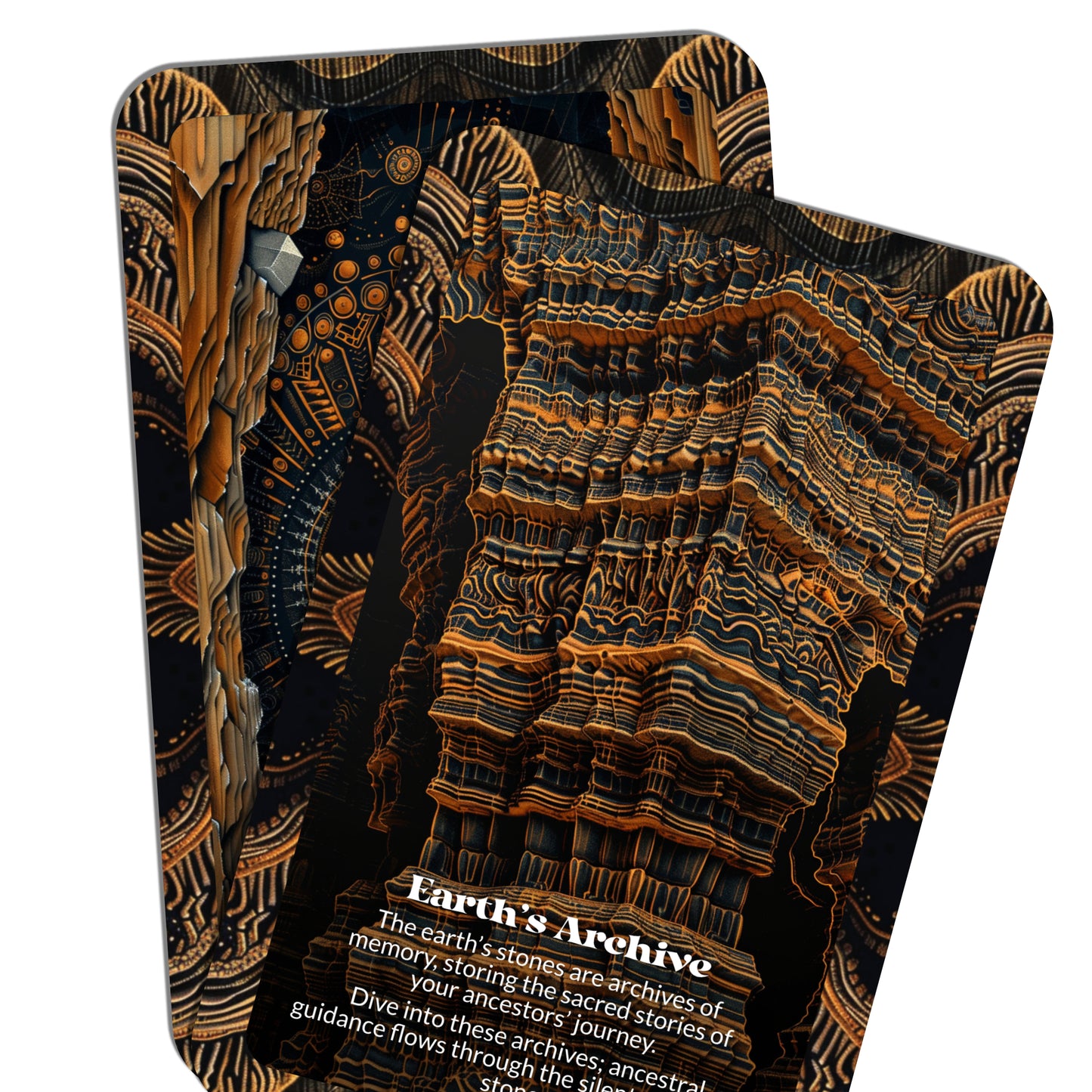 Stone Memory – An Ancestral Earth Oracle Deck – 22 Oracle Cards – Echoes Held in Ancient Ground
