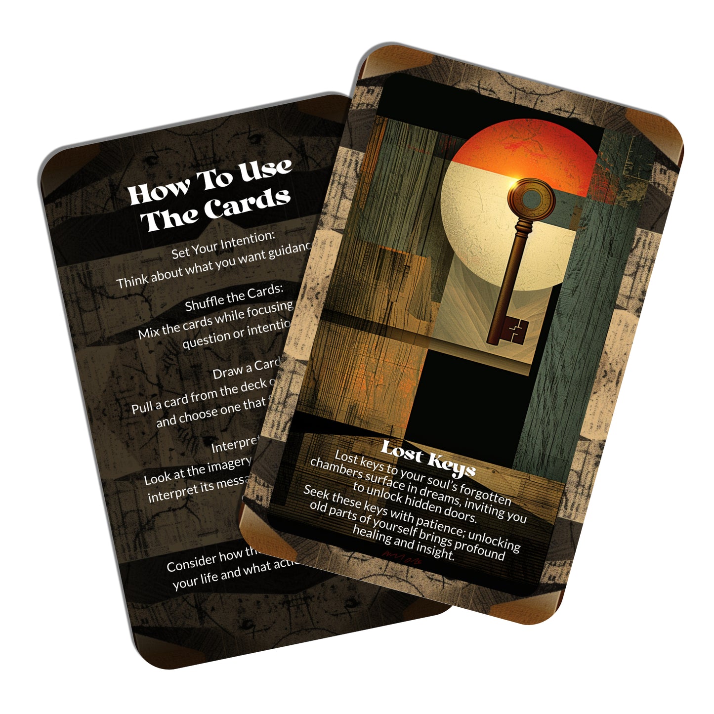 Dream Debt – A Forgotten Guidance Oracle Deck – 22 Oracle Cards – What You Owe the Dreams You Left Behind