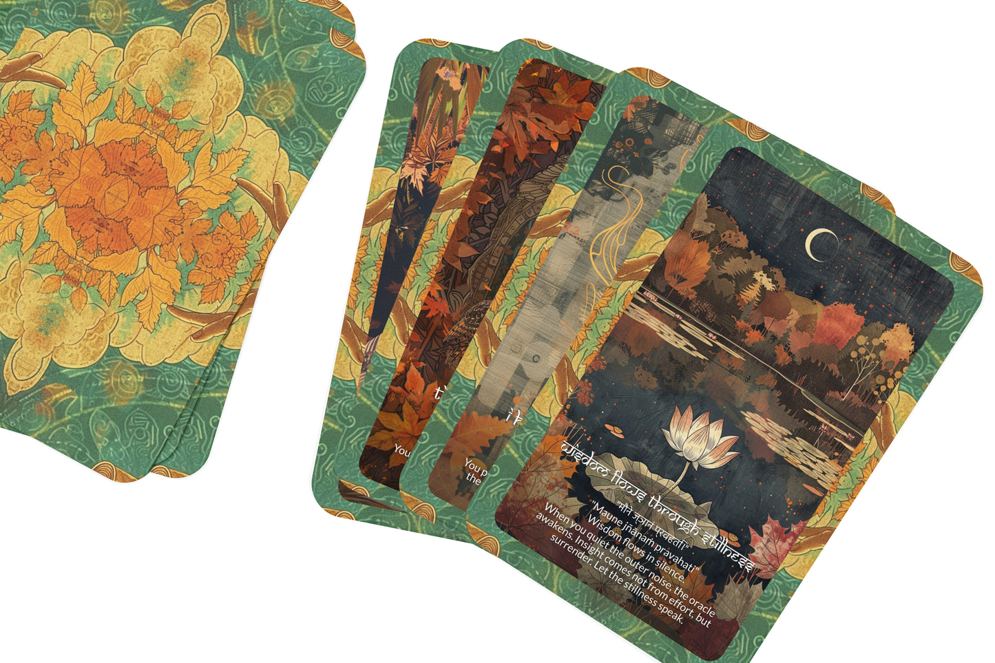 Oracle Mantra – A Divine Message Oracle Deck – 22 Oracle Cards – Channeling Sacred Truths