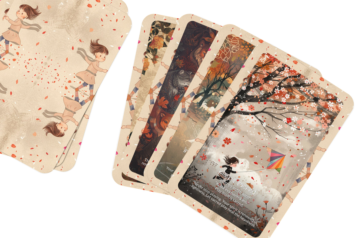 Inner Child Mantra – A Soul Remembrance Oracle Deck – 22 Oracle Cards – Healing Through Innocence