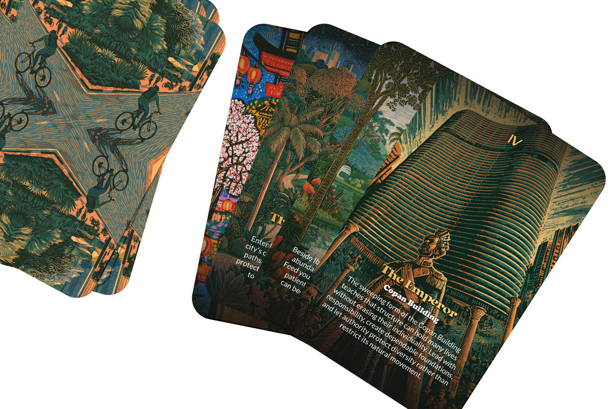 The Tarot of São Paulo – A Brazilian Cultural Tarot Deck – 22 Tarot Cards – Urban Energy, Art, and Diverse Traditions