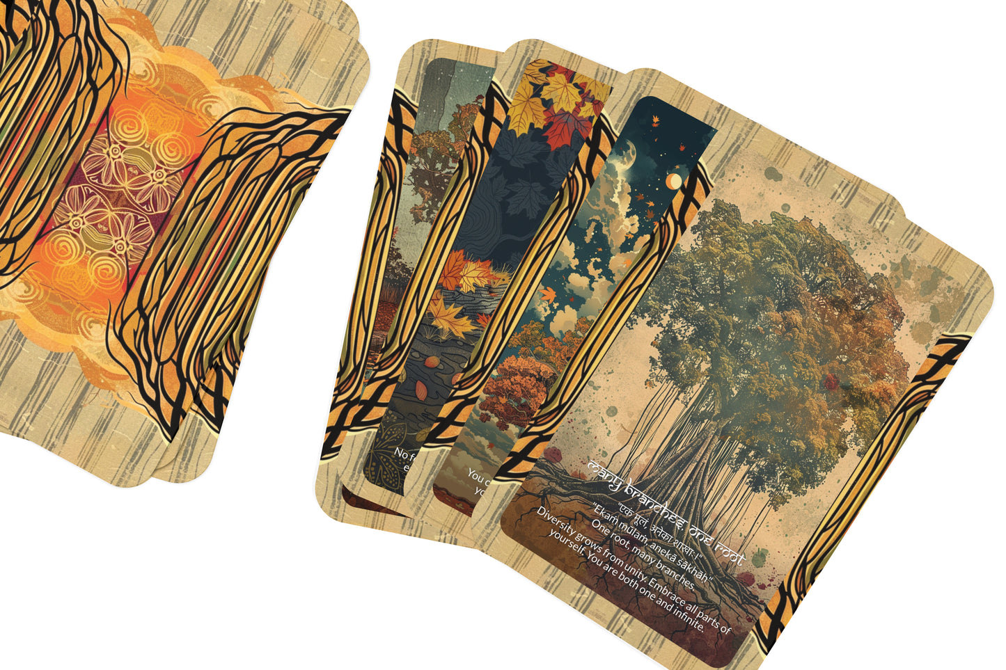 Banyan Tree Mantra – A Sacred Tree Oracle Deck – 22 Oracle Cards – Rooted in Eternal Wisdom