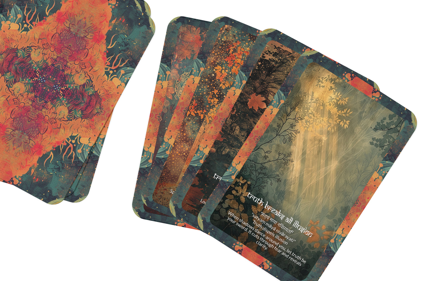 Truth Mantra – A Soul Integrity Oracle Deck – 22 Oracle Cards – Speak, Live, and Be Your Truth