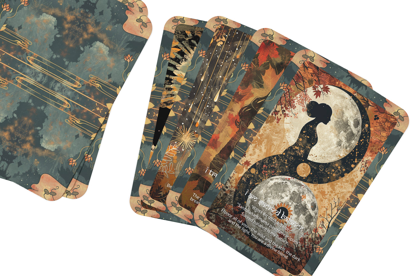 Divine Feminine Mantra – A Goddess Awakening Oracle Deck – 22 Oracle Cards – Embodying Sacred Power