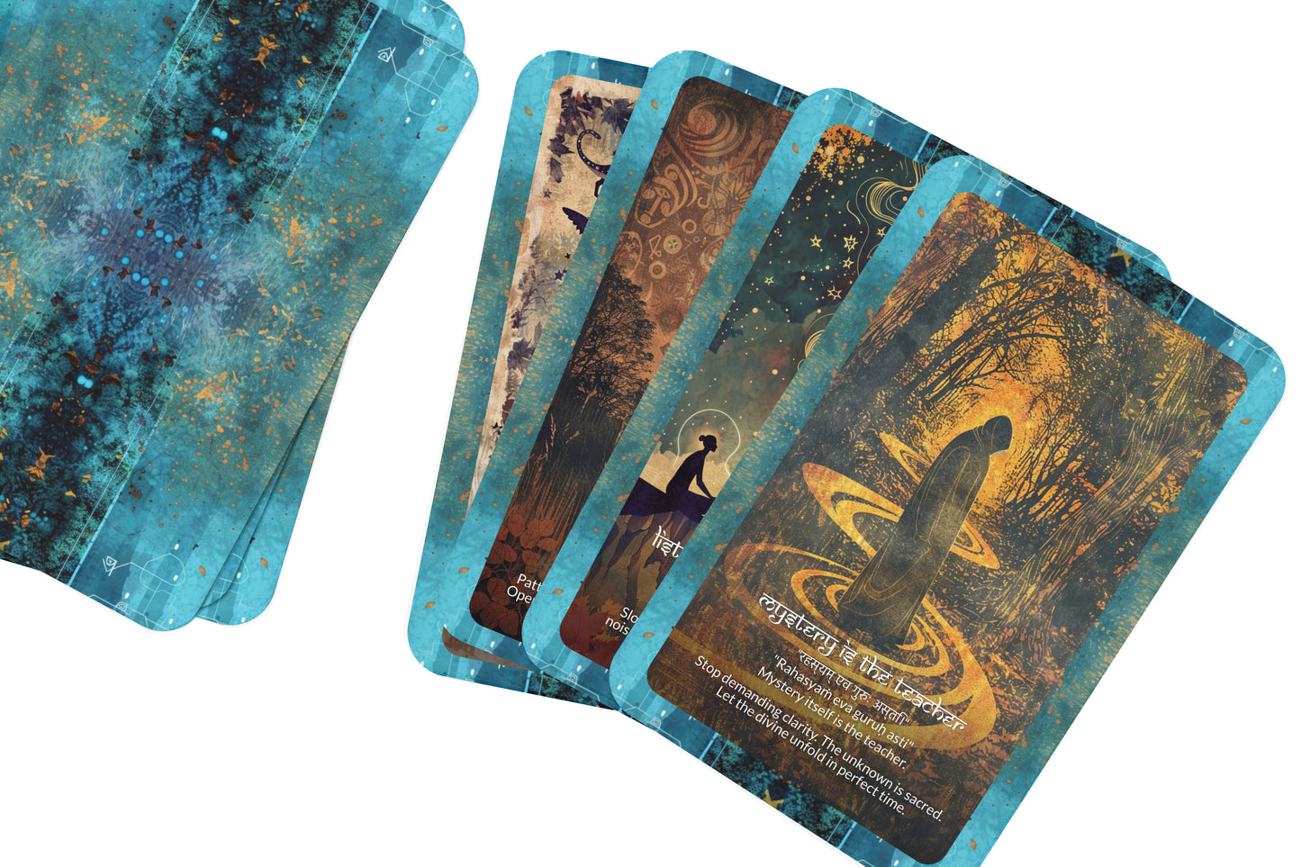 Mystic Mantra – A Spirit Whisper Oracle Deck – 22 Oracle Cards – Deep Wisdom from Beyond the Veil