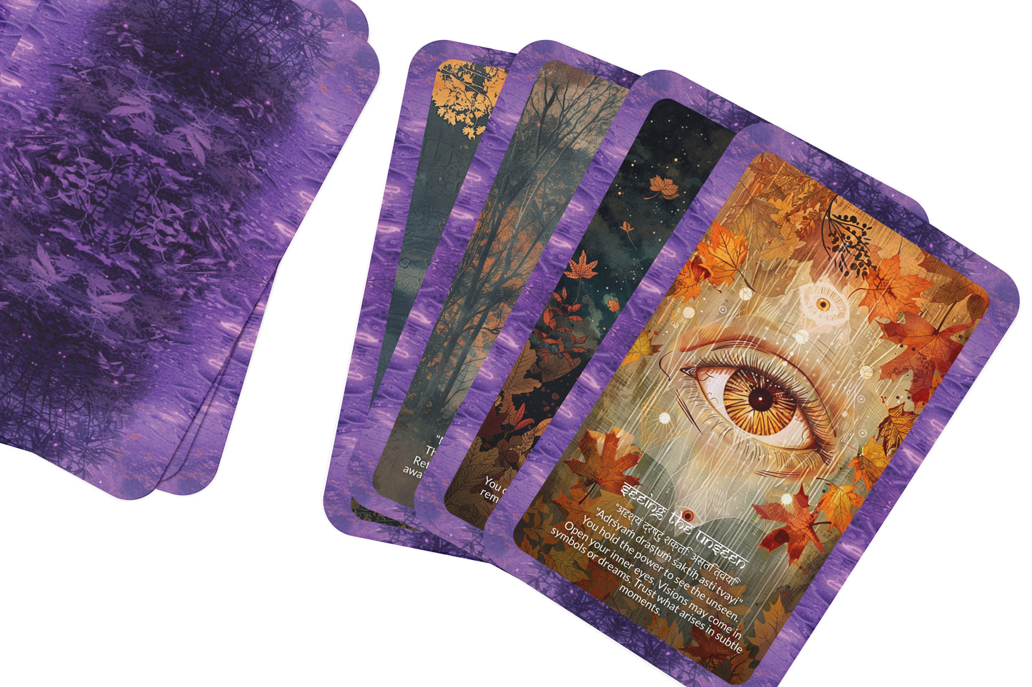Seer Mantra – A Vision Oracle Deck – 22 Oracle Cards – Seeing Beyond the Physical Veil