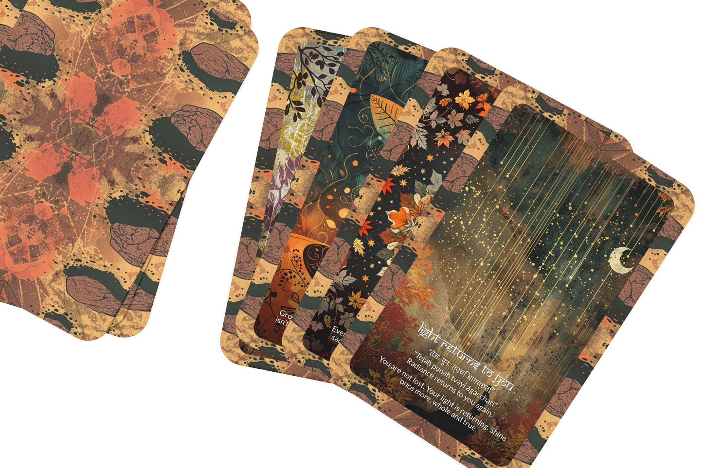 Renewal Mantra – A Soul Revival Oracle Deck – 22 Oracle Cards – Begin Again with Inner Light