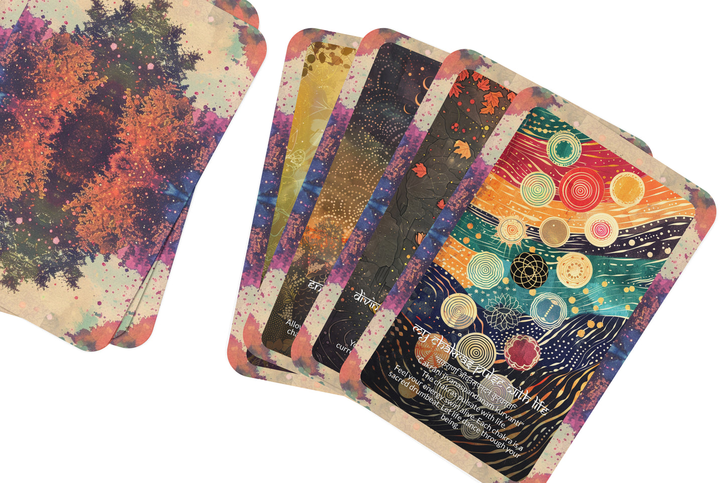 Chakra Mantra – An Energy Center Oracle Deck – 22 Oracle Cards – Aligning the Inner Rainbow