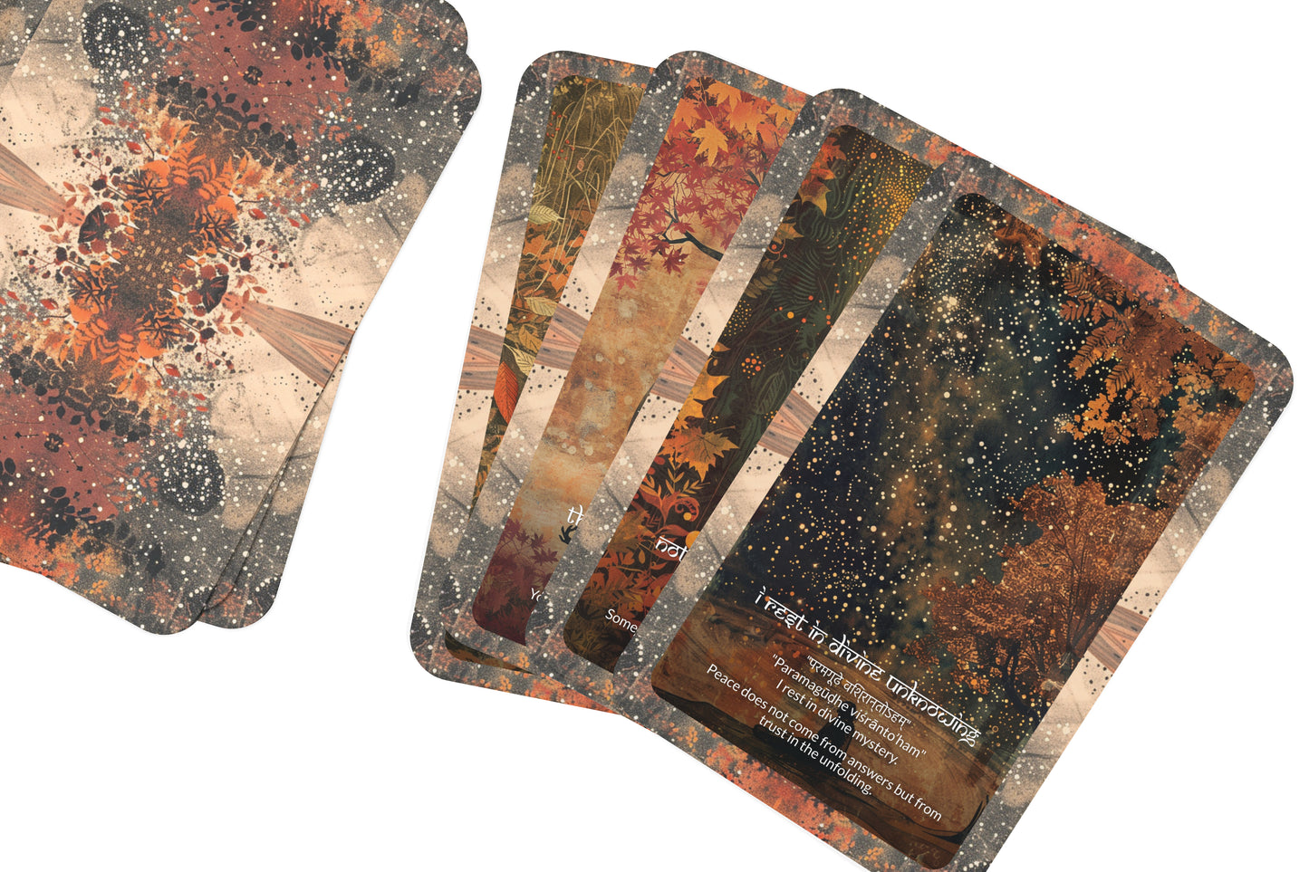 Mystery Mantra – A Hidden Realms Oracle Deck – 22 Oracle Cards – Trusting the Unknown Path