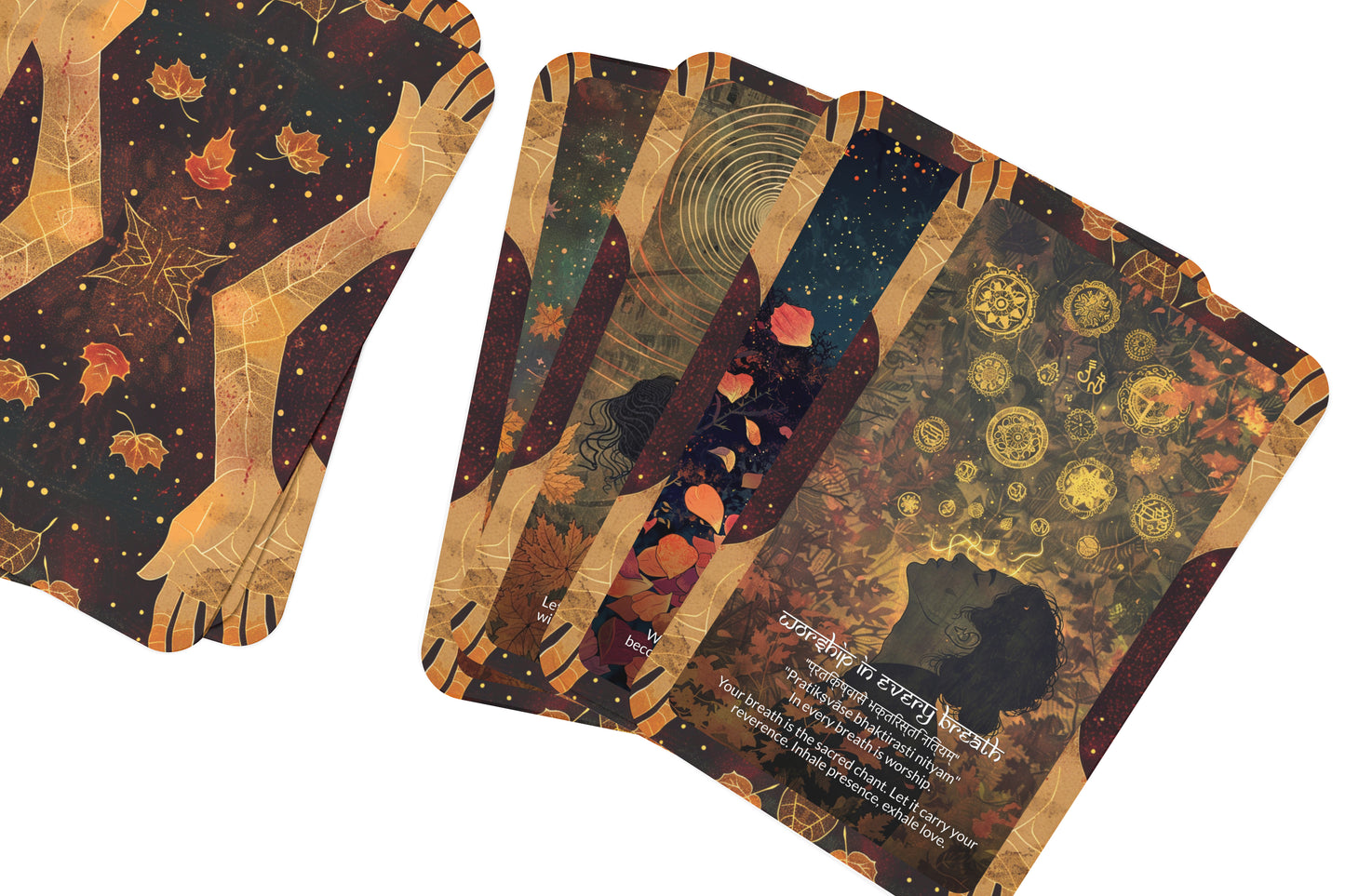 Bhakti Mantra – A Devotional Heart Oracle Deck – 22 Oracle Cards – The Path of Love and Surrender