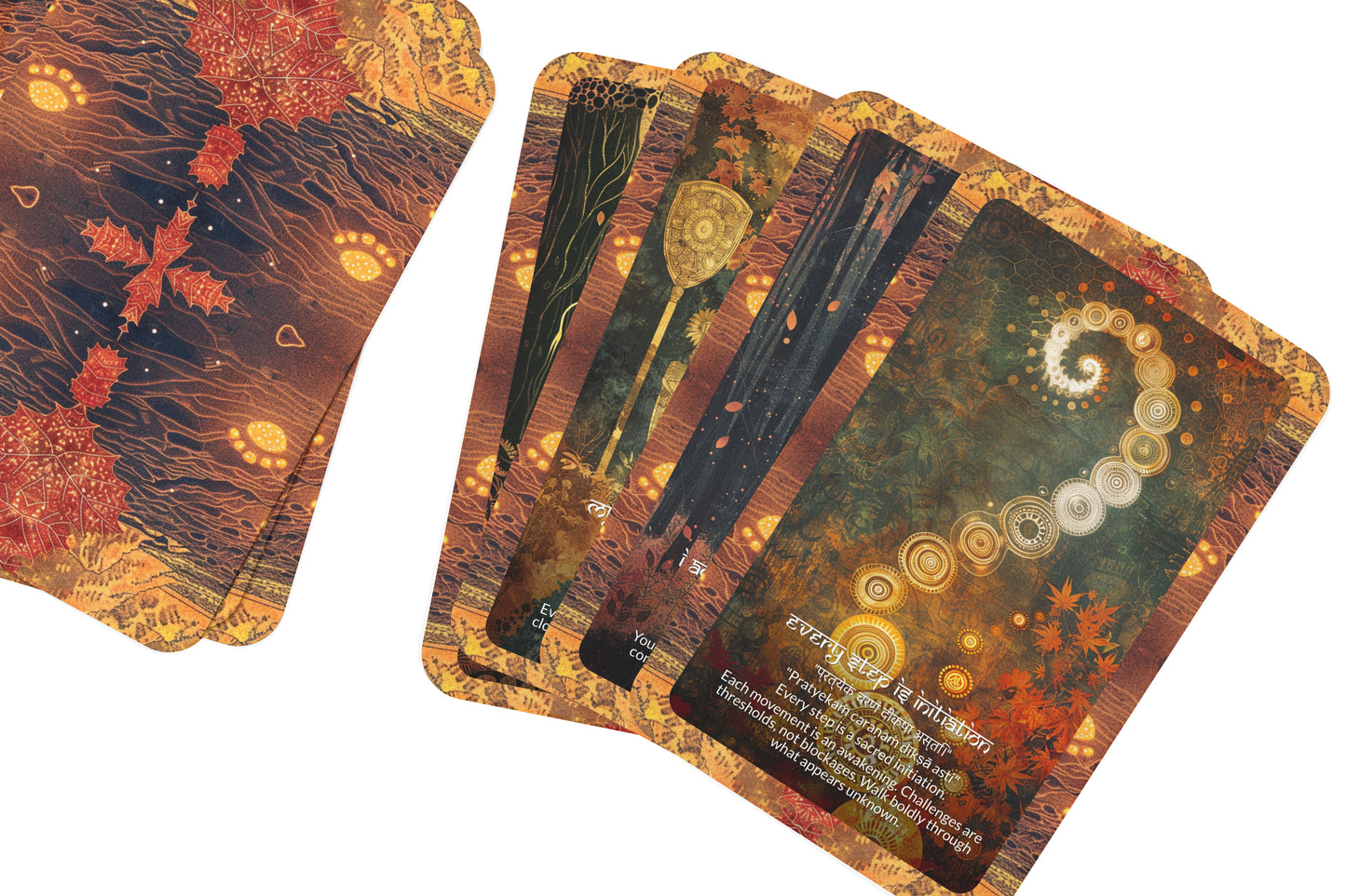 Path Mantra – A Life Journey Oracle Deck – 22 Oracle Cards – Walking the Soul’s Road