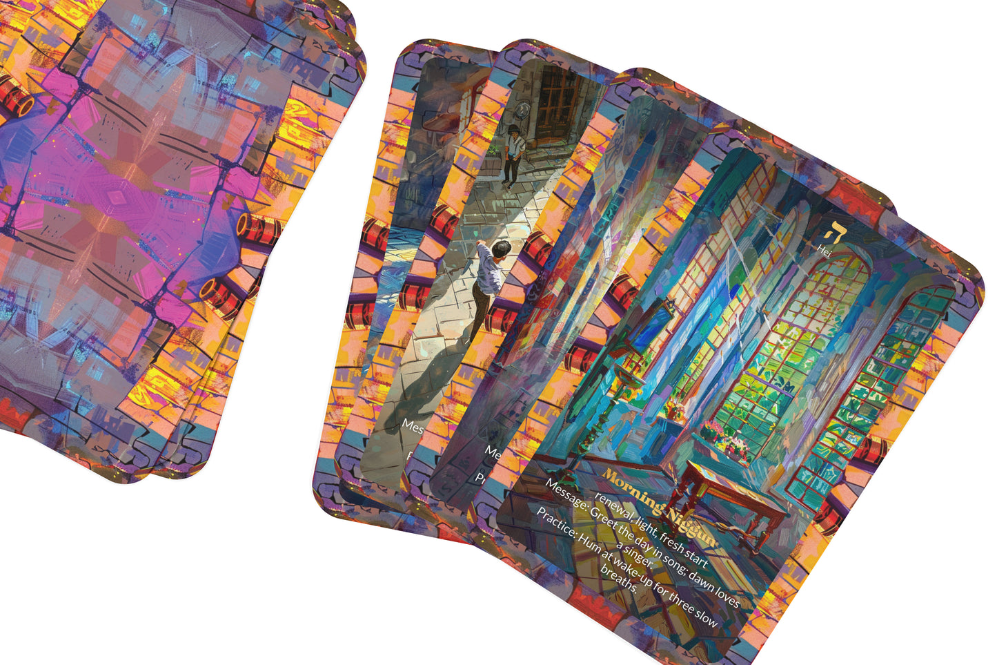 Song Oracle – Niggunim of the Soul – 22 Oracle Cards – Tune Into Sacred Melodies