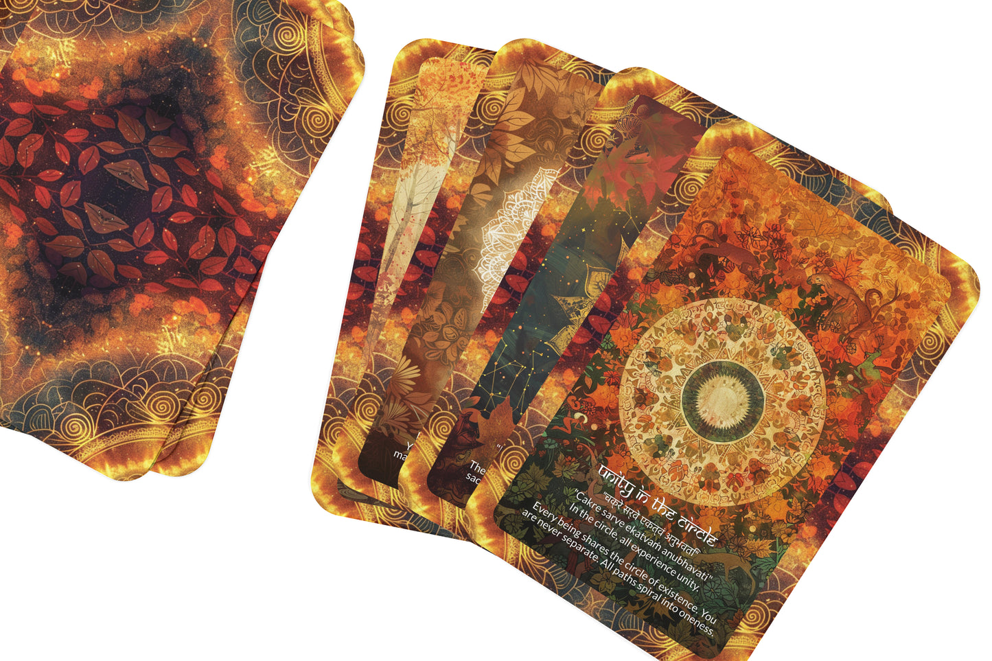 Mandala Mantra – A Sacred Geometry Oracle Deck – 22 Oracle Cards – Patterns of the Infinite